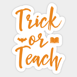 Trick of Teach Sticker